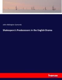 Cover von Shakespere's Predecessors in the English Drama