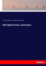 Cover von Old English drama, select plays