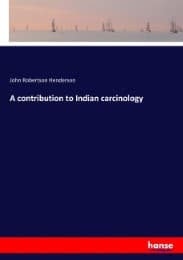 Cover von A contribution to Indian carcinology