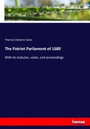 Cover von The Patriot Parliament of 1689