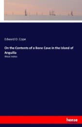 Cover von On the Contents of a Bone Cave in the Island of Anguilla