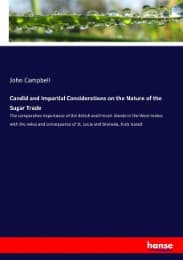 Cover von Candid and Impartial Considerations on the Nature of the Sugar Trade