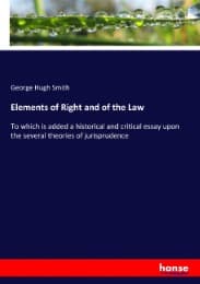 Cover von Elements of Right and of the Law