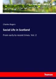 Cover von Social Life in Scotland