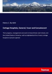 Cover von Cottage Hospitals, General, Fever and Convalescent