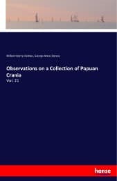 Cover von Observations on a Collection of Papuan Crania