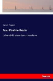 Cover von Frau Pauline Brater