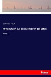 Cover von Mitteilungen aus den Memoiren des Satan