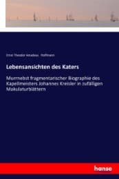 Cover von Lebensansichten des Katers