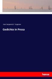 Cover von Gedichte in Prosa