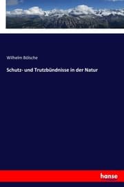 Cover von Schutz- und Trutzbündnisse in der Natur
