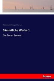 Cover von Sämmtliche Werke 1