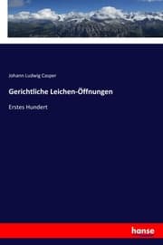 Cover von Gerichtliche Leichen-Öffnungen