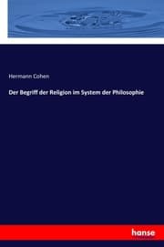 Cover von Der Begriff der Religion im System der Philosophie