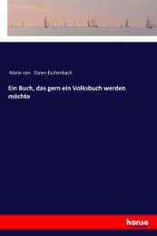 Cover von Ein Buch, das gern ein Volksbuch werden möchte