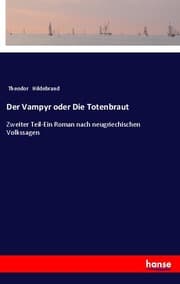 Cover von Der Vampyr oder Die Totenbraut