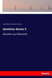 Cover von Sämtliche Werke 9