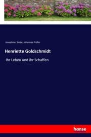 Cover von Henriette Goldschmidt