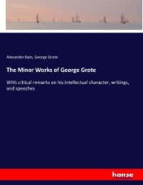 Cover von The Minor Works of George Grote