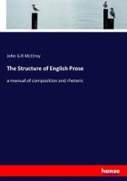 Cover von The Structure of English Prose