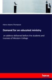 Cover von Demand for an educated ministry