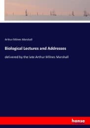 Cover von Biological Lectures and Addresses