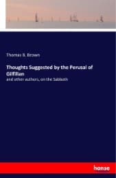 Cover von Thoughts Suggested by the Perusal of Gilfillan