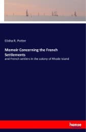 Cover von Memoir Concerning the French Settlements