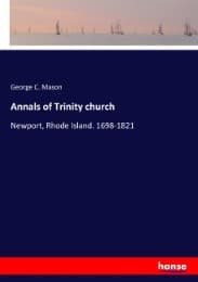 Cover von Annals of Trinity church