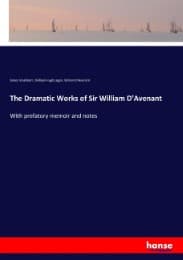 Cover von The Dramatic Works of Sir William D'Avenant