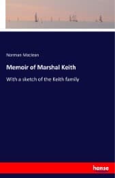 Cover von Memoir of Marshal Keith