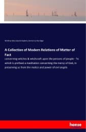 Cover von A Collection of Modern Relations of Matter of Fact