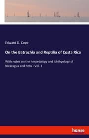 Cover von On the Batrachia and Reptilia of Costa Rica