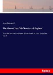 Cover von The Lives of the Chief Justices of England