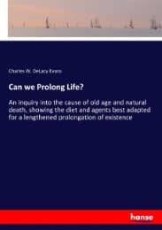 Cover von Can we Prolong Life?