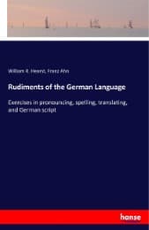 Cover von Rudiments of the German Language