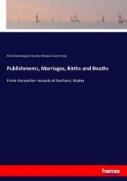 Cover von Publishments, Marriages, Births and Deaths