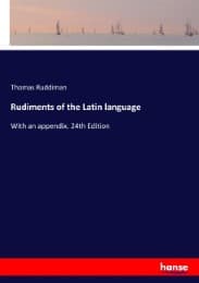 Cover von Rudiments of the Latin language