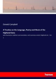 Cover von A Treatise on the Language, Poetry and Music of the Highland Clans