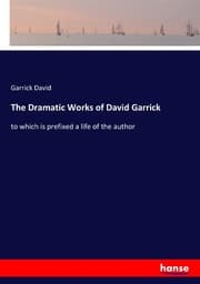 Cover von The Dramatic Works of David Garrick