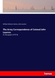 Cover von The Army Correspondence of Colonel John Laurens