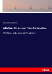 Cover von Selections for German Prose Composition