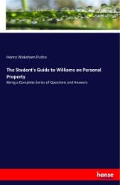 Cover von The Student's Guide to Williams on Personal Property