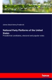 Cover von National Party Platforms of the United States