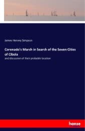 Cover von Coronado's March in Search of the Seven Cities of Cibola