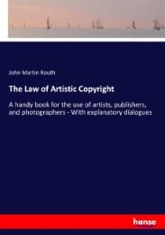 Cover von The Law of Artistic Copyright