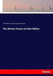 Cover von The Shorter Poems of John Milton