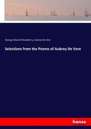 Cover von Selections from the Poems of Aubrey De Vere