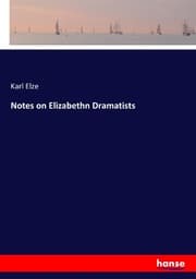 Cover von Notes on Elizabethn Dramatists