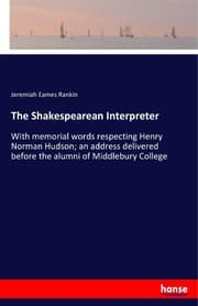 Cover von The Shakespearean Interpreter